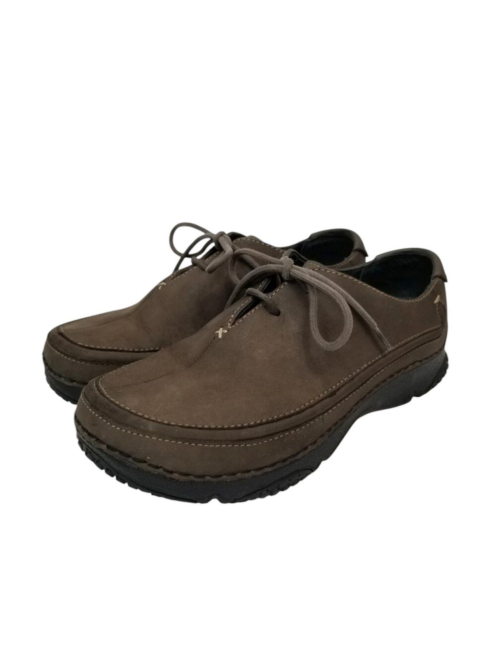 Teva Noosa 6398 Nubuck Leather Lace Up Oxford Walking Shoe Casual Brown Size 7